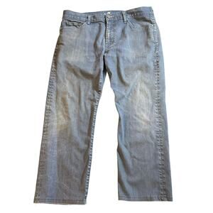 Seven For All Mankind 7FAM Standard Straight Leg Jeans 35x25 Preppy Casual Basic